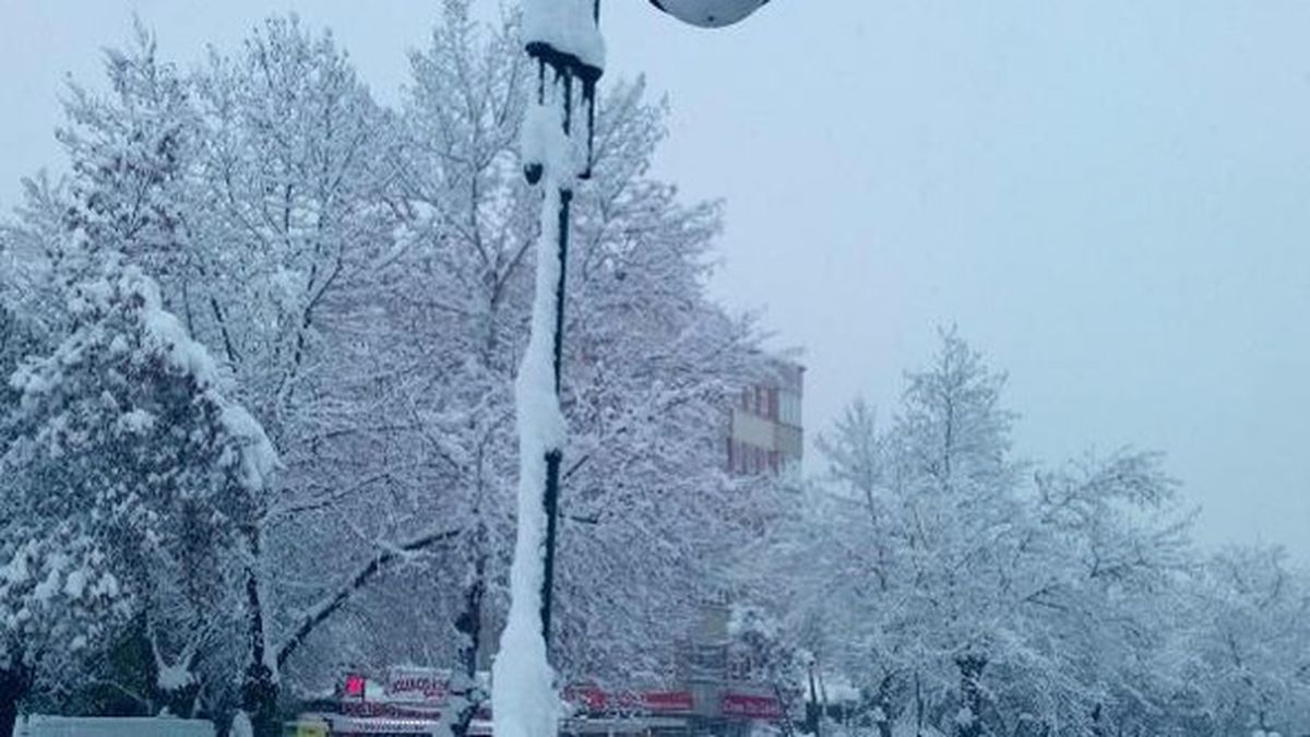 Çankırı\'da Yoğun Kar Yağışı