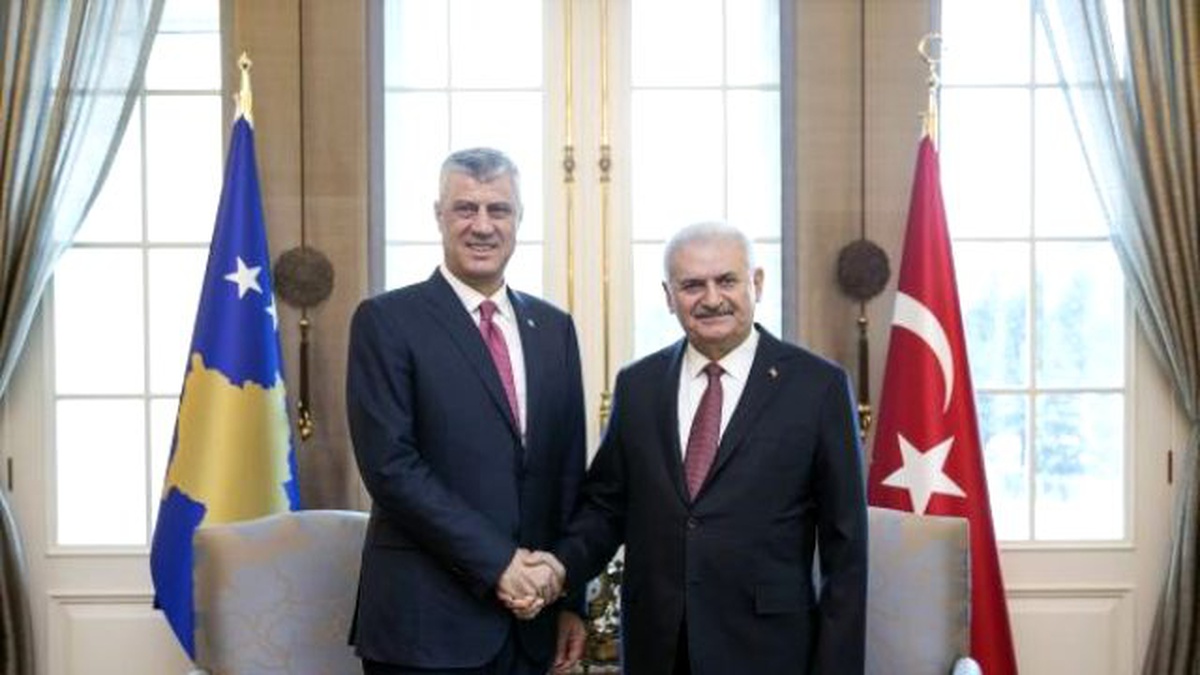 Dha Ankara - Başbakan Yıldırım, Kosova Cumhurbaşkanı Taçi ile Görüştü