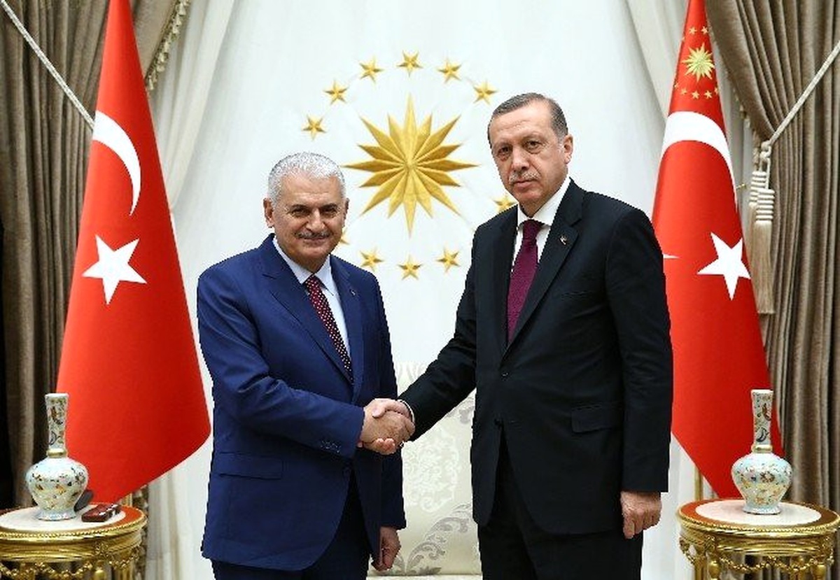 Dha Ankara - Cumhurbaşkanı Erdoğan, Başbakan Yıldırım\'ı Kabul Etti