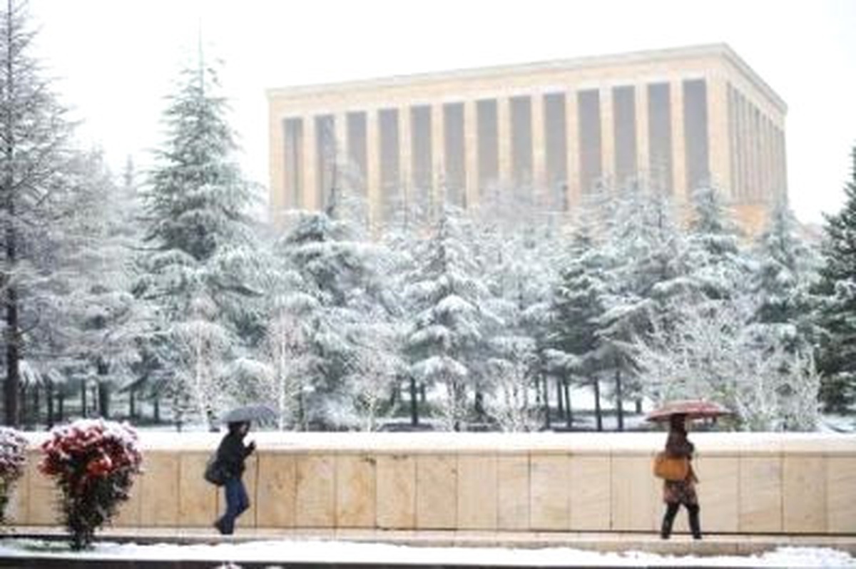 Dha Ankara - Meteoroloji\'den Ankara İçin Kar Yağışı Uyarısı