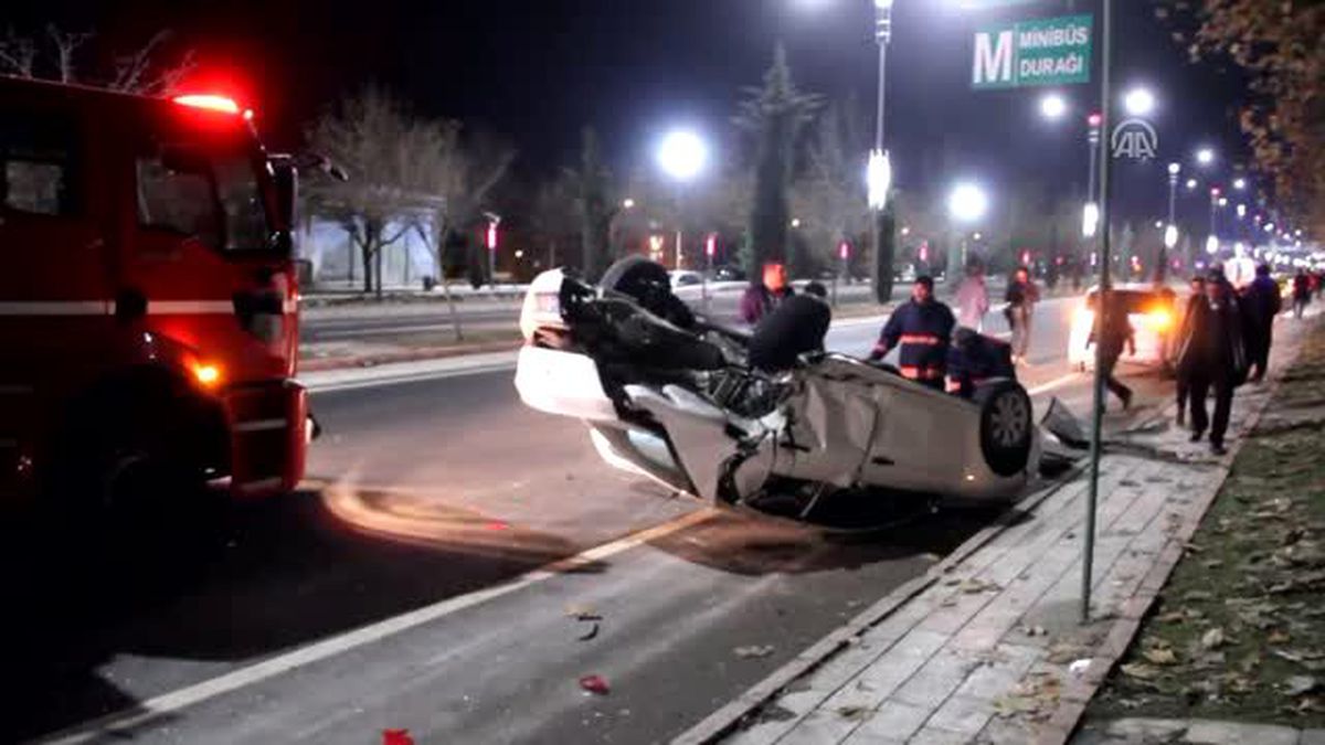 Elazığ\'da Trafik Kazası: 4 Yaralı