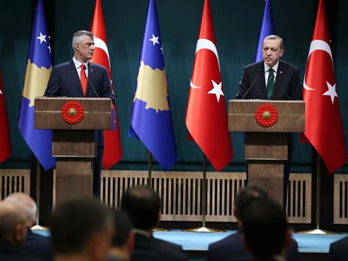 Erdoğan-Taçi Ortak Basın Toplantısı