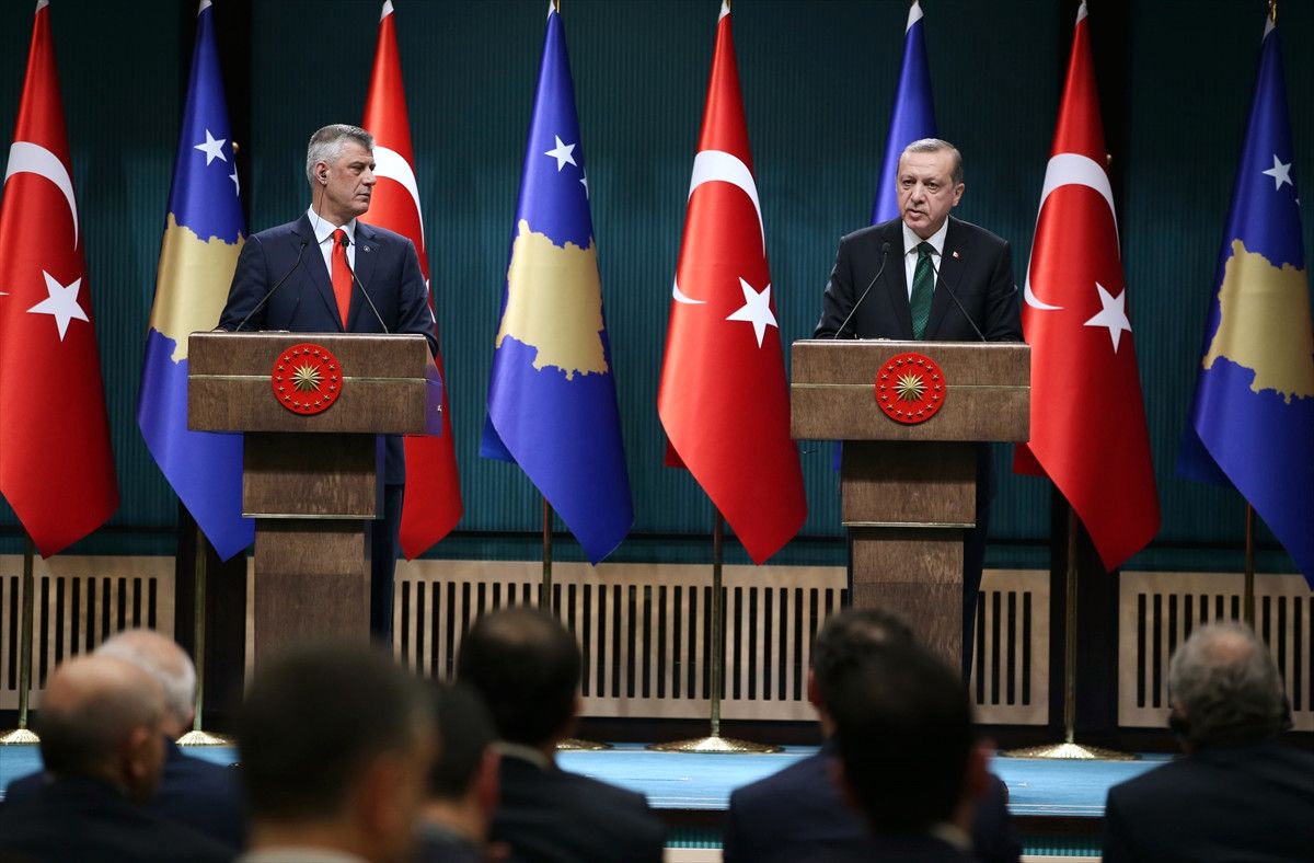 Erdoğan-Taçi Ortak Basın Toplantısı