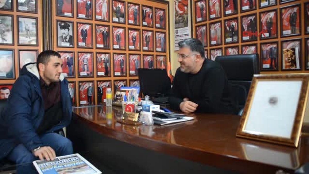 Erzurum Şehit Annesinin Saçları Tablo Oldu