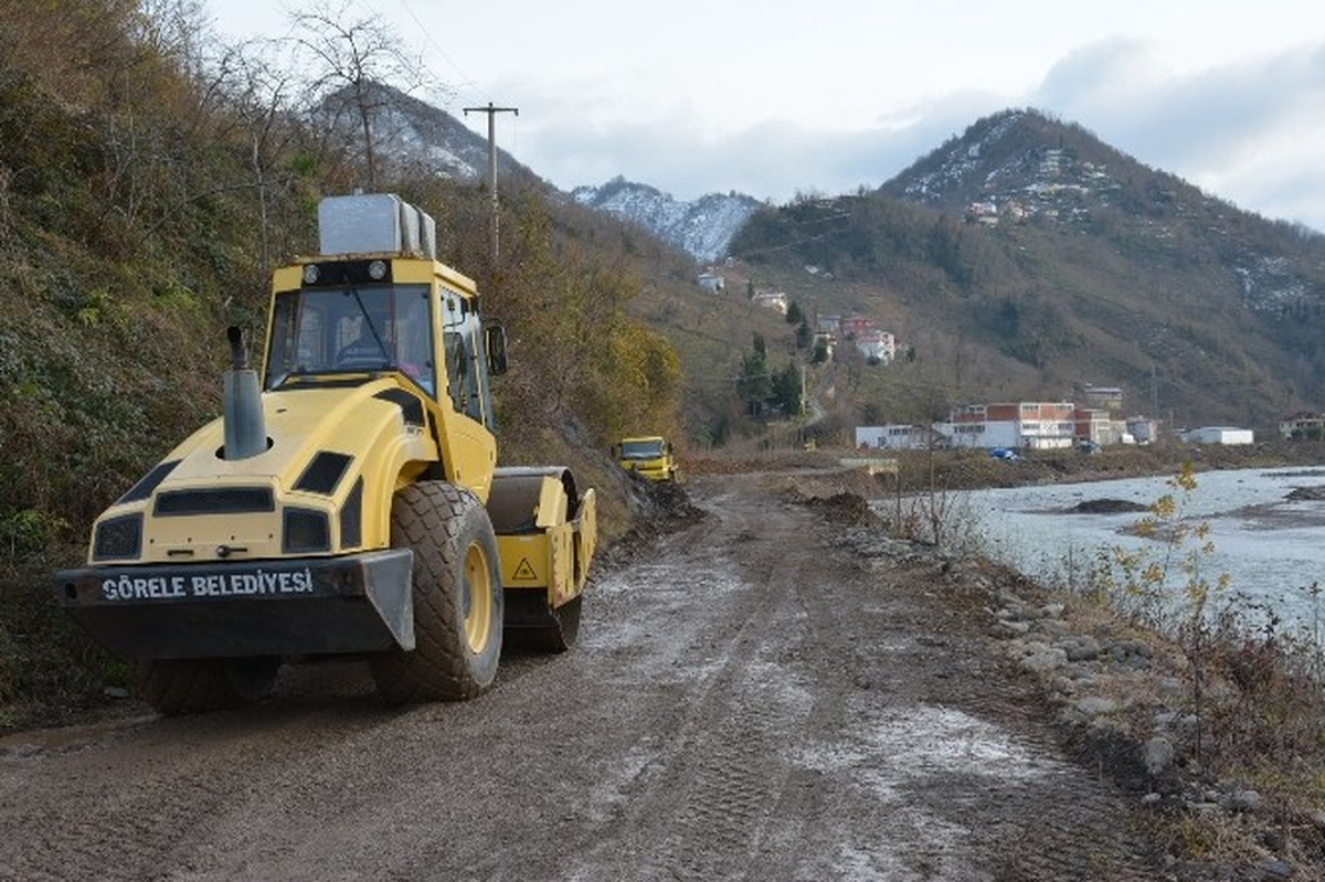 Görele\'de Hürriyet Mahallesi Yeni Yoluna Kavuştu