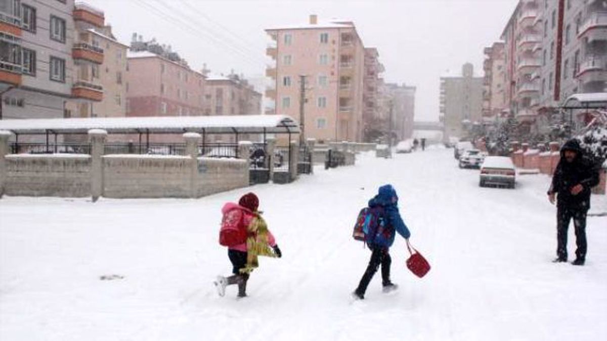 Isparta\'da Eğitime Kar Engeli