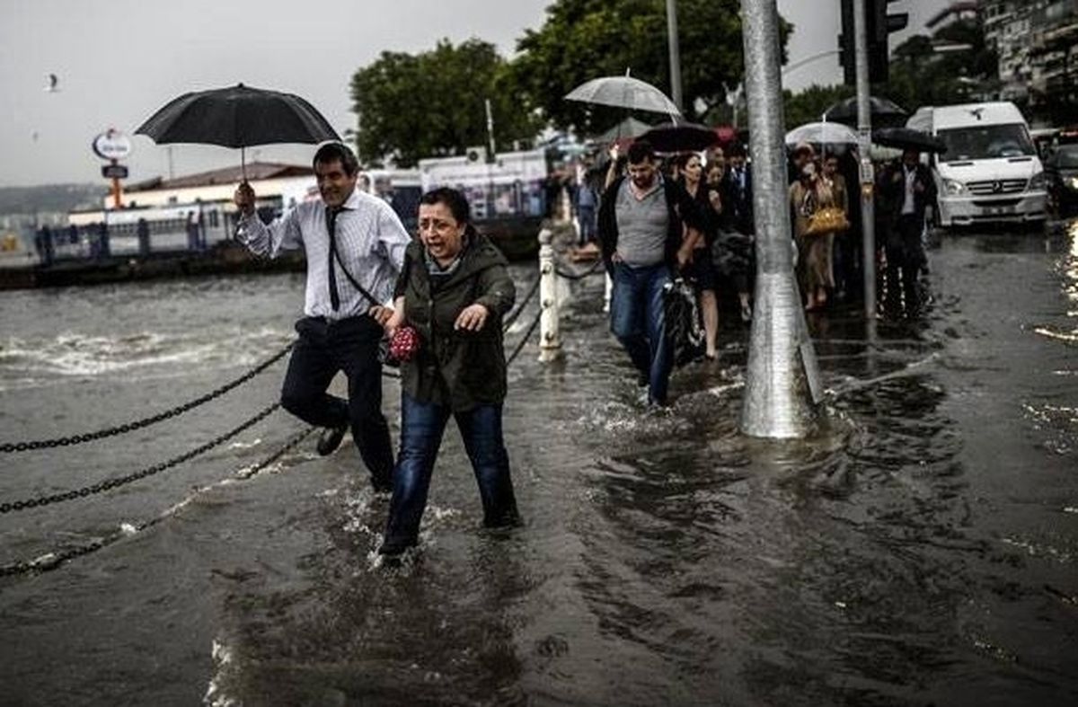 İstanbul\'da Sağanak Yağmur (1)