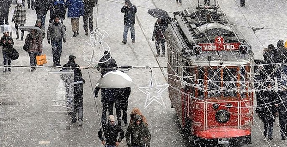 İstanbul İçin Kar Uyarısı