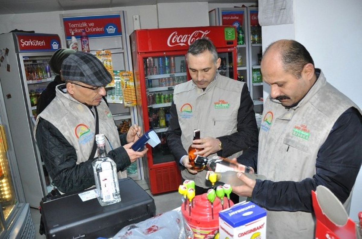 Kaçak ve Sahte İçkiye Sıkı Denetim