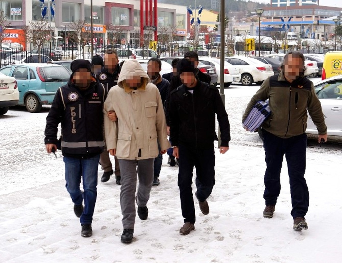 Kastamonu\'da Fetö Soruşturmasında 16 Tutuklama