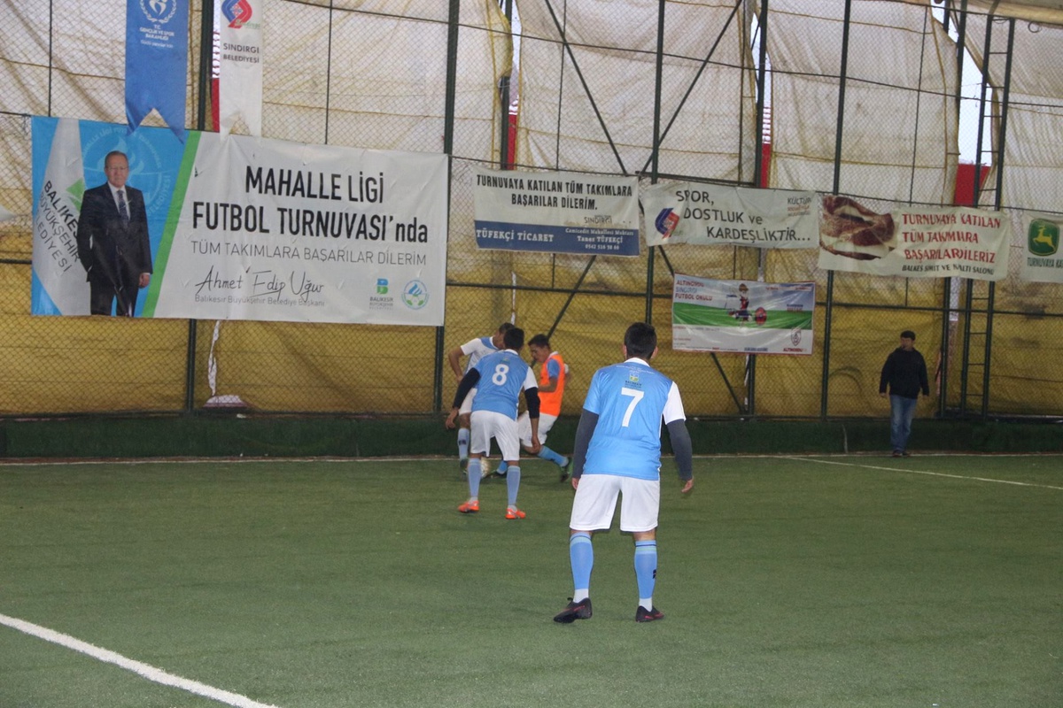 Mahalle Ligi Futbol Turnuvası Sındırgı Ayağı Başladı