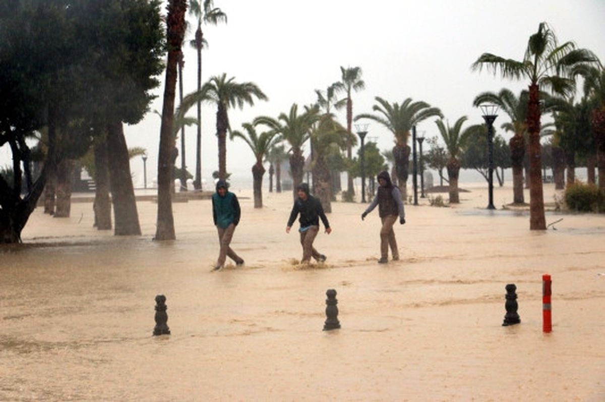 Mersin\'deki Kuvvetli Yağış