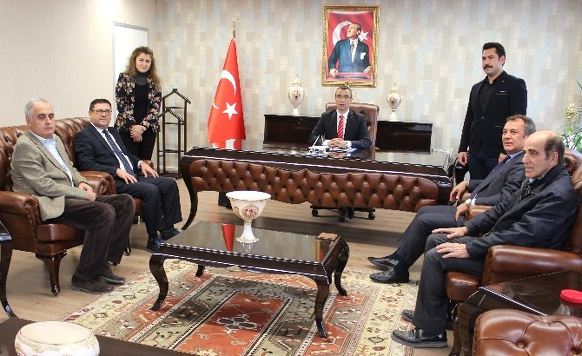 Milas Osb Yönetimi, Kaymakam Eren Arslan\'ı Ziyaret Etti.