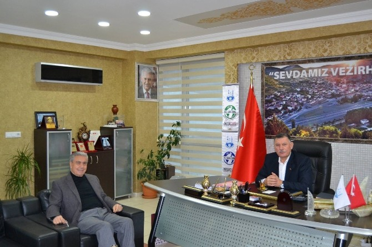 Müdür Sükan\'dan Başkan Duymuş\'a Ziyaret