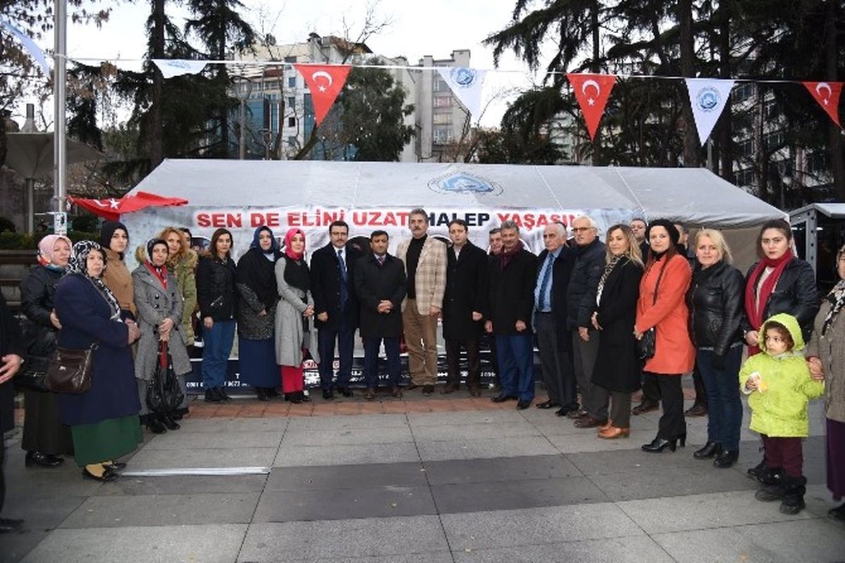Ortahisar\'dan Halep\'e Yardım Eli