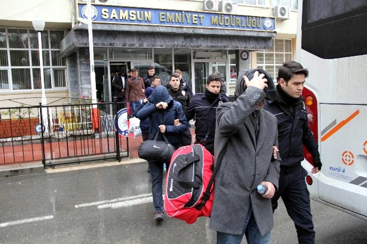 Samsun\'da Fetö\'den 26 Kişi Adliyeye Sevk Edildi
