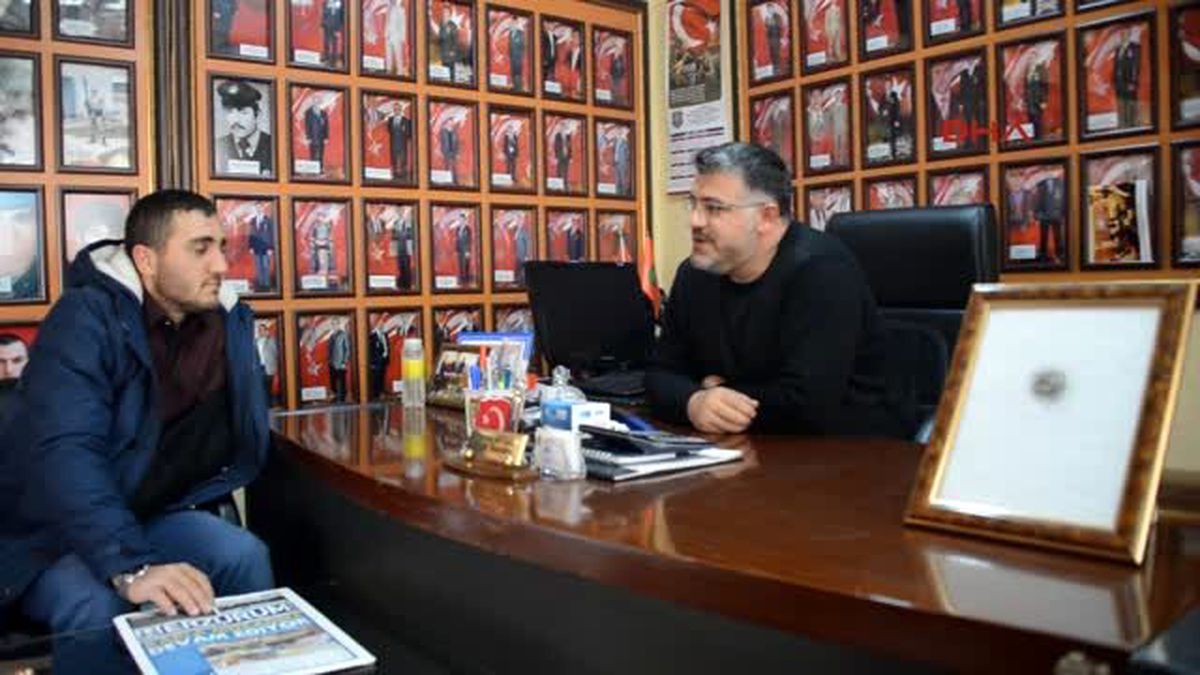 Şehit Annesinin Saçları Tablo Oldu