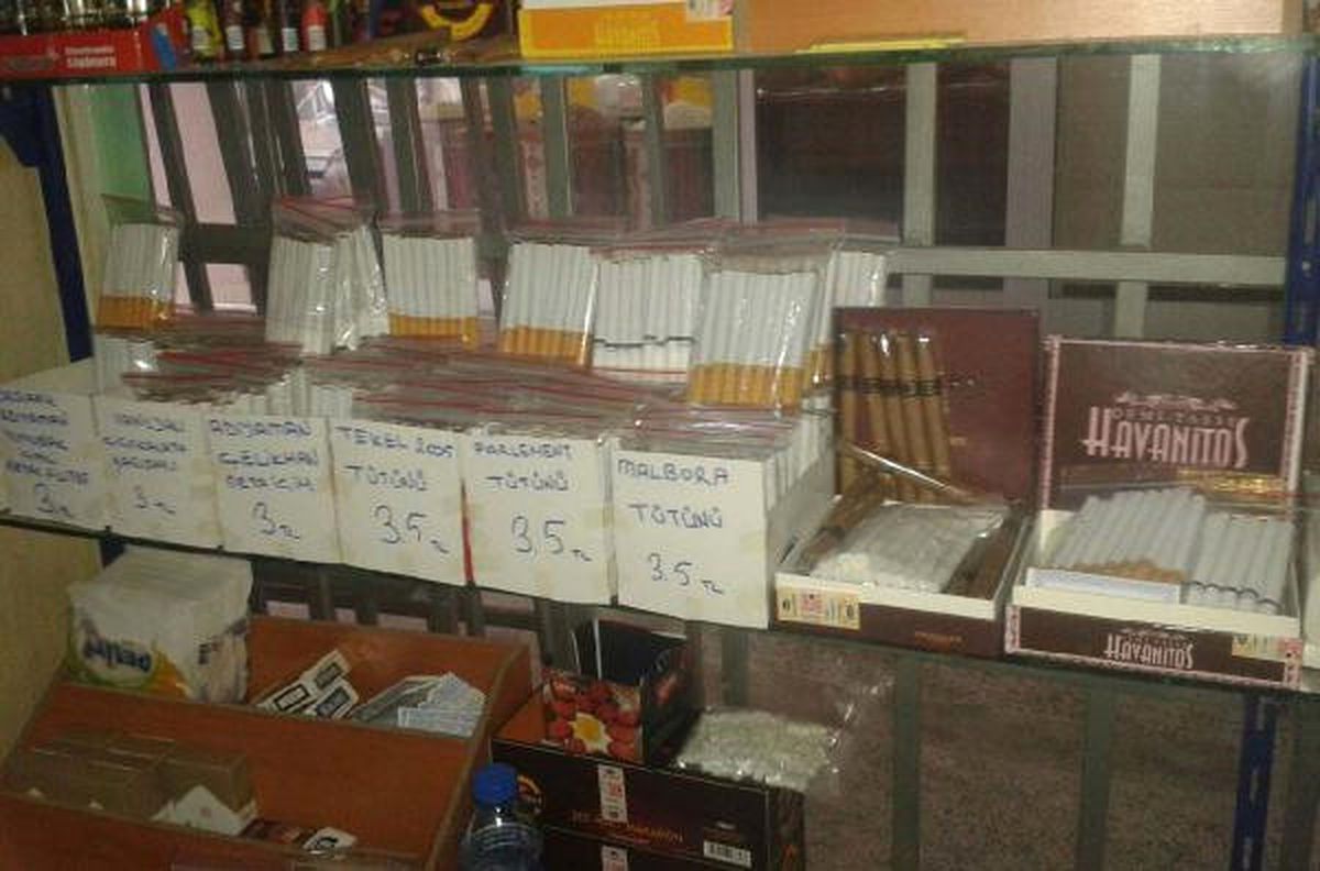 Sivas\'ta Usulsüz Sigara Satan İşyerlerine Baskın