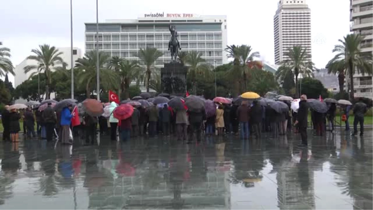 Terör Saldırılarına Tepkiler - Izmir