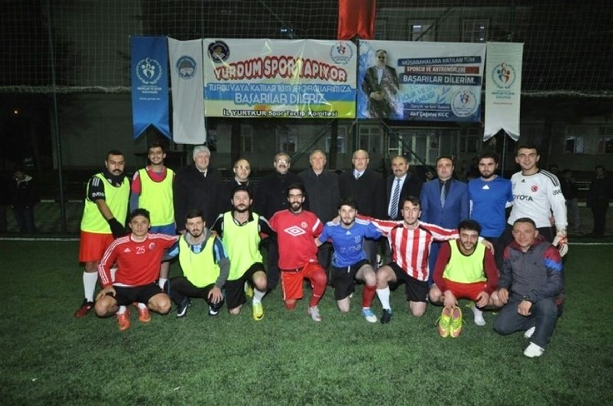 Tokat\'ta "Yurdum Spor Yapıyor" Futbol Turnuvası