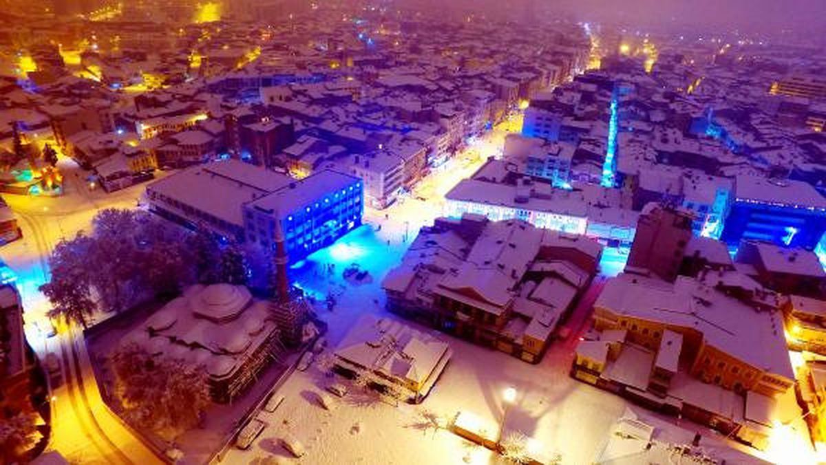Uşak\'ta Taşımalı Eğitme Kar Tatili