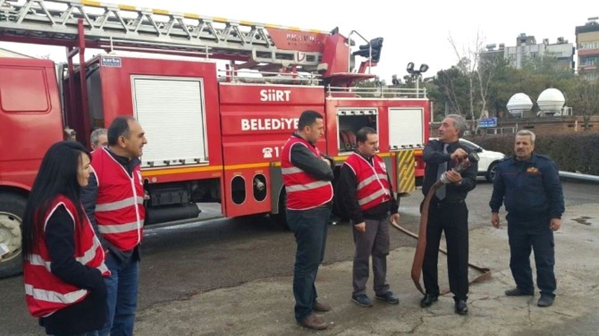Yangın Eğitimi Verildi