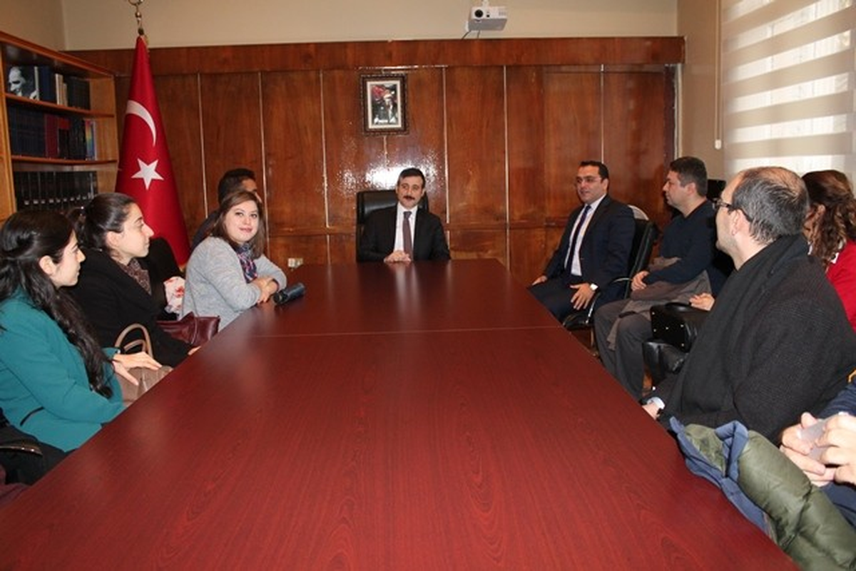 Aday Öğretmenler Kaymakam Gözen\'i Ziyaret Etti