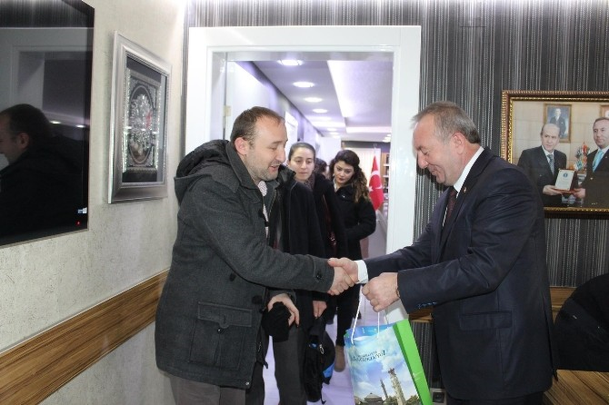 Aday Öğretmenlerden Başkan Şahiner\'e Ziyaret