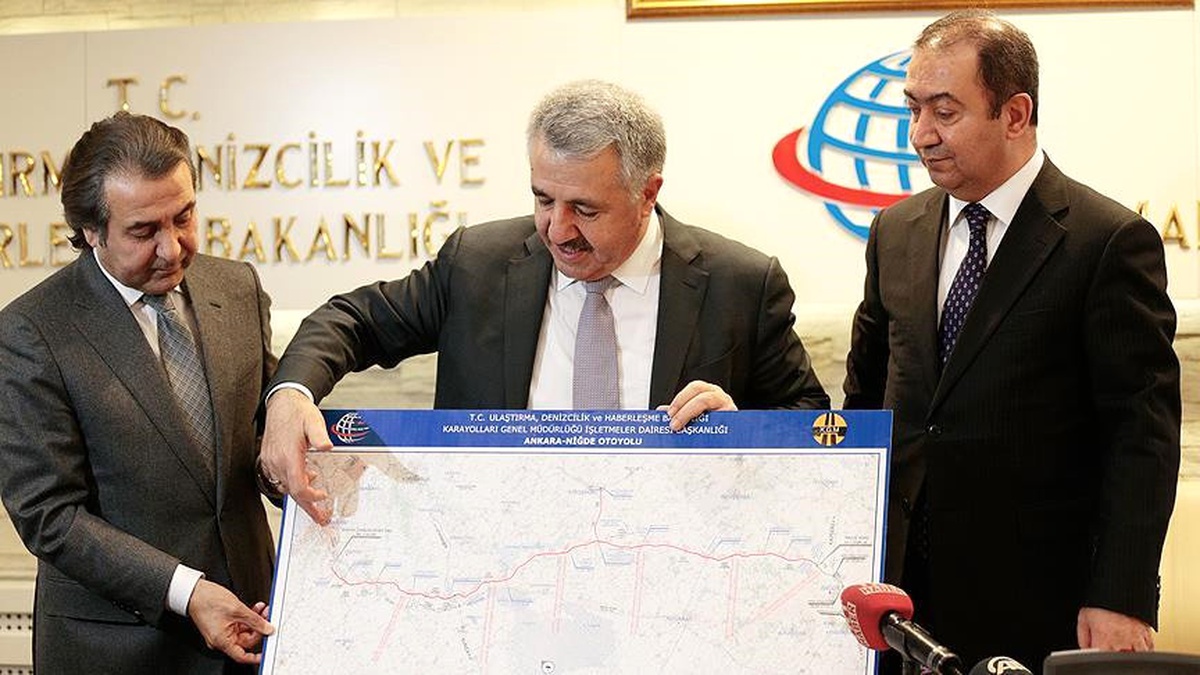 Ankara-Niğde Otoyolunun İhale İlanı Resmi Gazete\'de