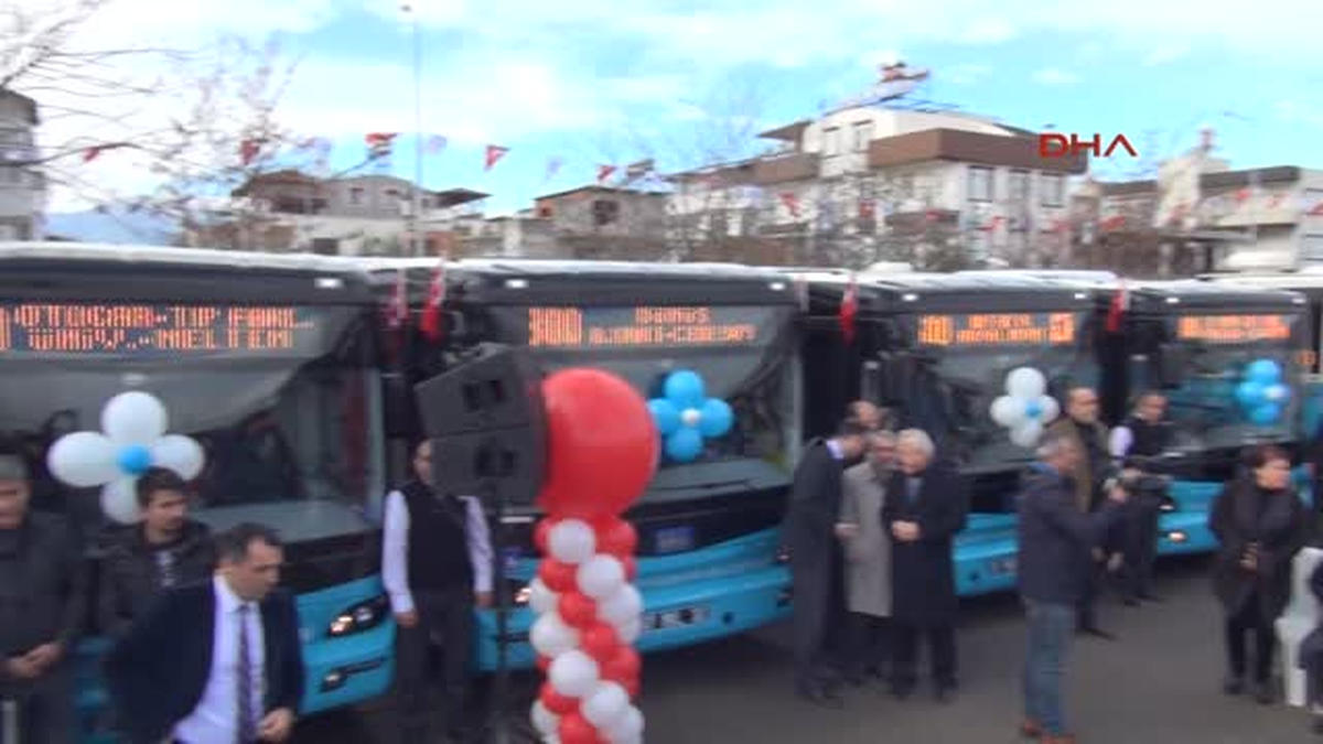 Antalya Yeni Yıla Yeni Otobüslerle Girecek