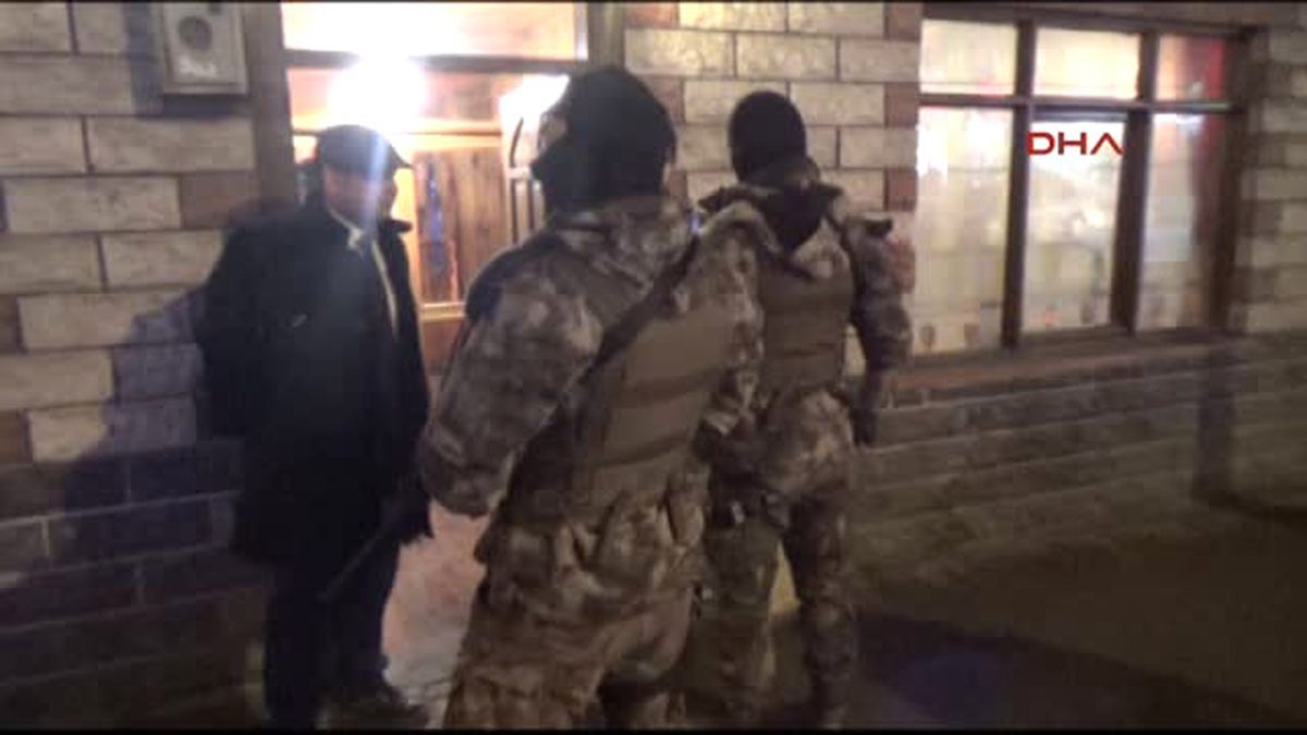Bolu\'da Özel Harekatlı Huzur Operasyonu