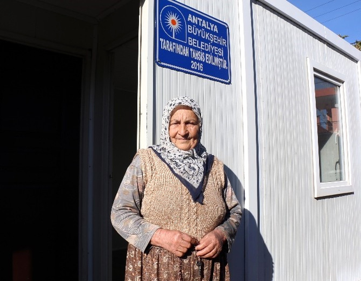 Büyükşehir\'den Hafise Nine\'ye Yeni Yuva