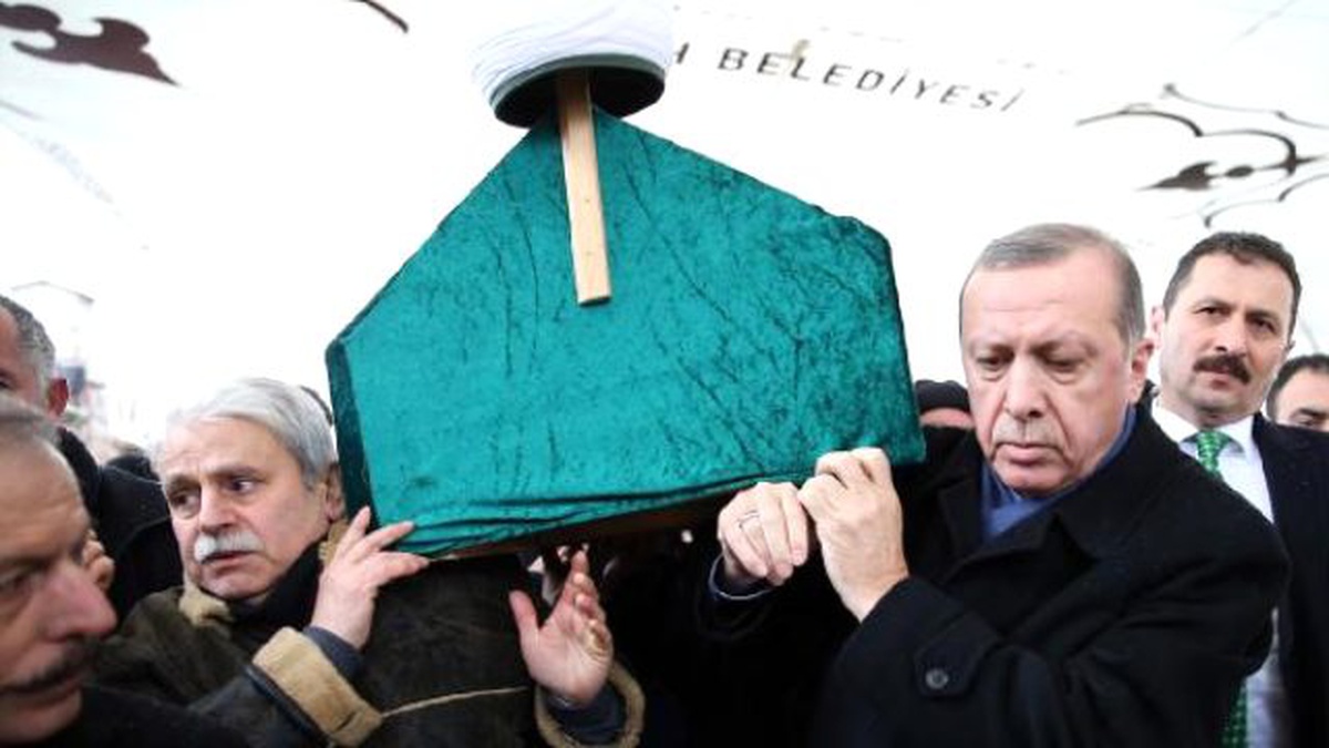 Erdoğan, Niyazi Acar\'ın Cenazesine Katıldı