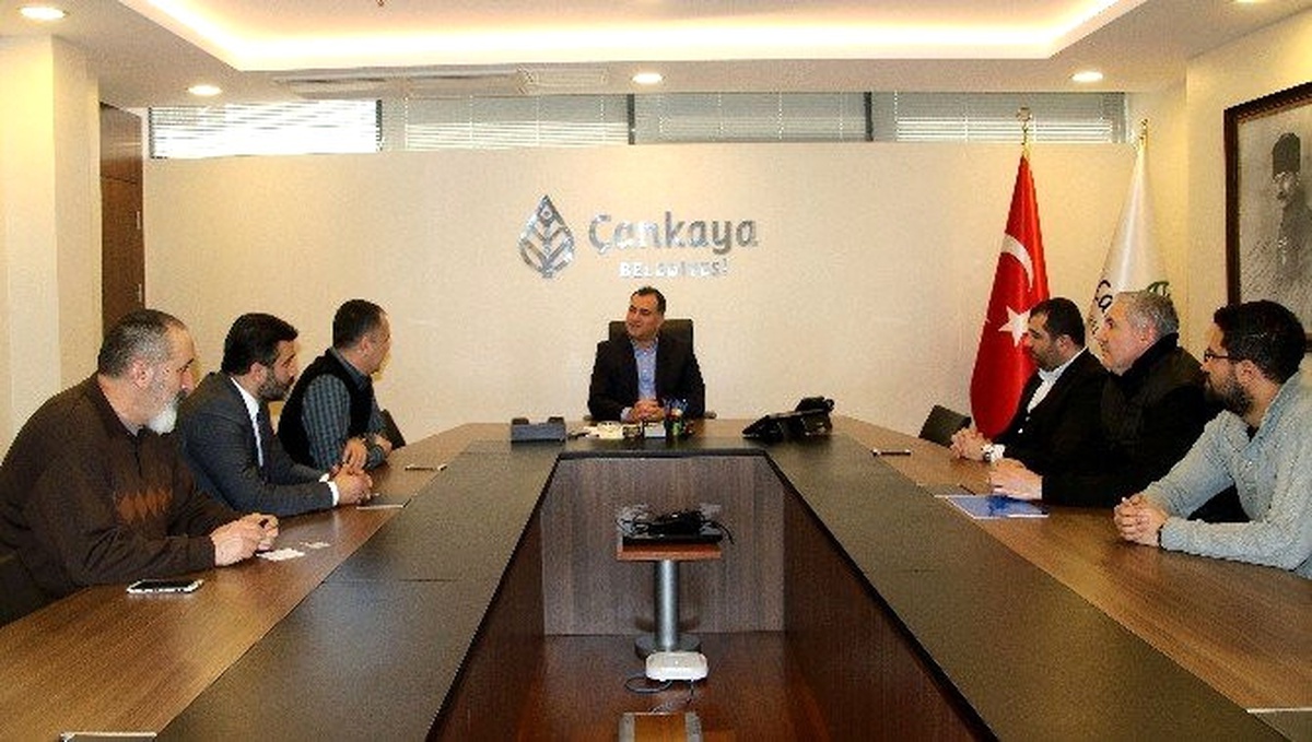 Esnaftan Başkan Taşdelen\'e Destek Ziyareti