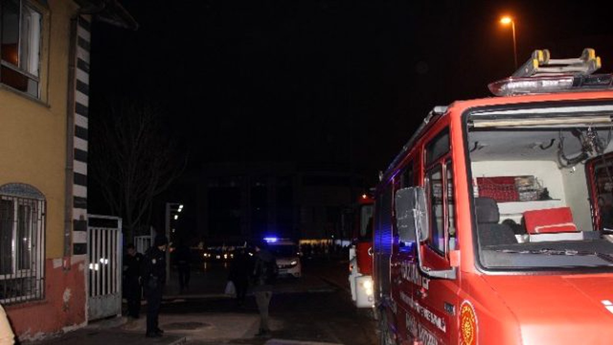 Gaziantep\'te Hastanede Yangın Çıktı
