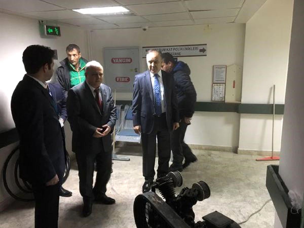 Hastanede Korkutan Yangın (2)