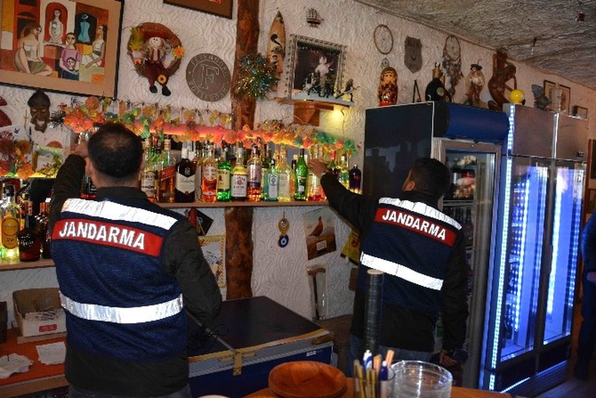 Ortaca\'da Jandarmadan Kaçak İçki Denetimi
