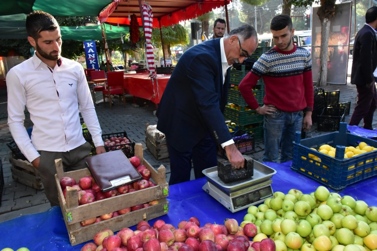 Pazar Yerlerindeki Tartı Aletleri Kontrol Edilecek