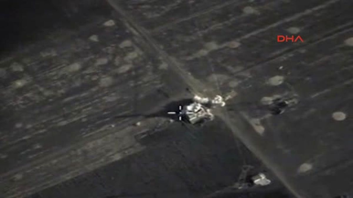Rus Jetleri El Bab\'taki Deaş Hedeflerine 3 Kez Hava Harekatı Düzenledi
