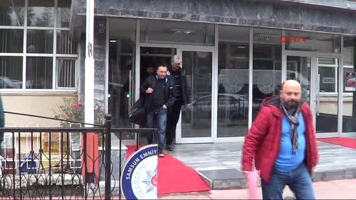 Samsun 7 Polis Fetö\'den Adliyeye Sevk Ediledi