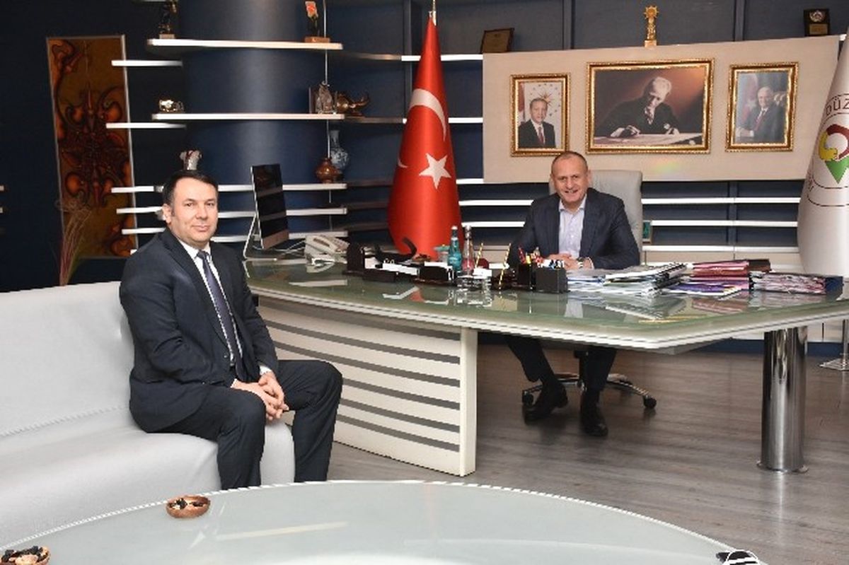 Sgk Müdüründen Başkan Keleş"E Ziyaret