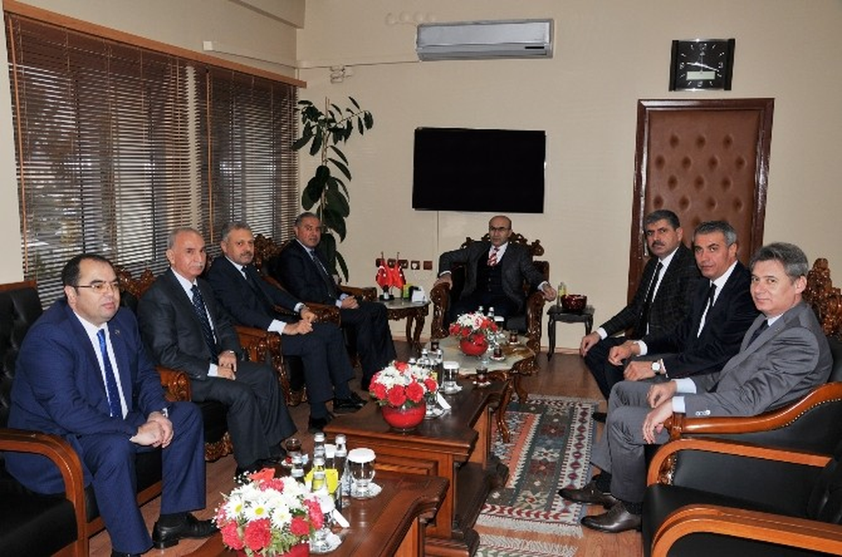 Sütcü, Vali Demirtaş\'a Aosb\'nin Yatırımlarını Anlattı