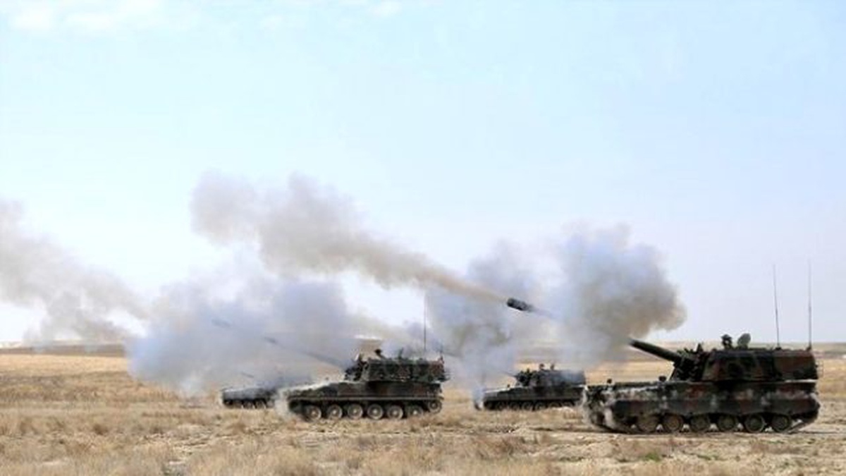 Türk Silahlı Kuvvetlerince Fırat Kalkanı Harekatı Kapsamında Suriye\'nin Kuzeyindeki El Bab ve...