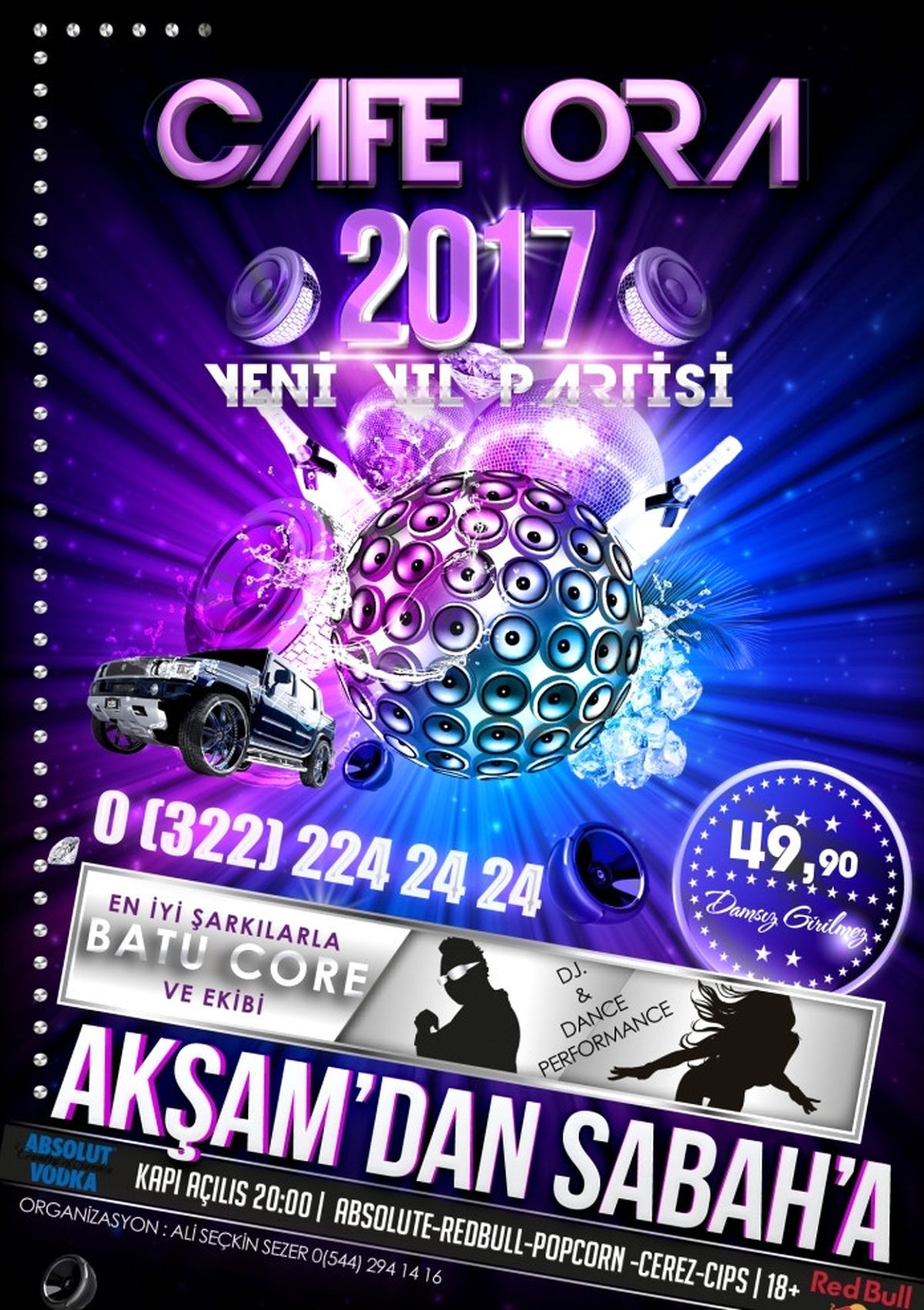 2017 Yeni Yıl Partisi "Cafe Ora"