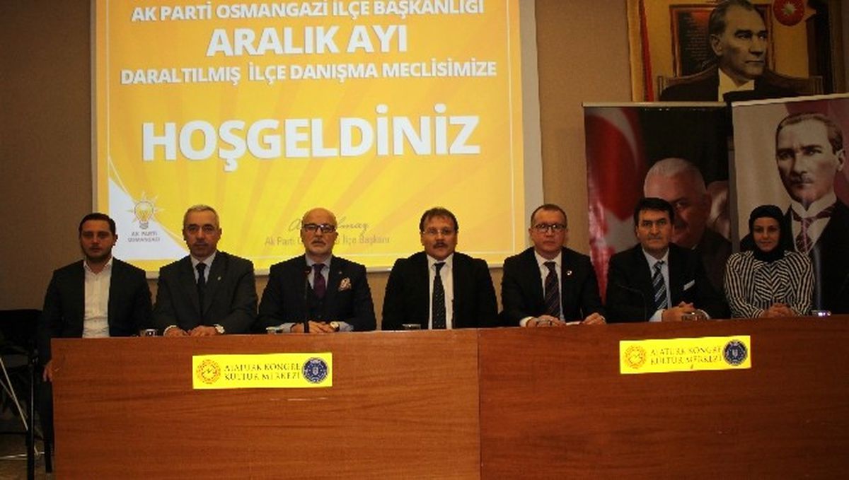 AK Parti Osmangazi\'de 2016\'nın Son Danışma Toplantısı Yapıldı