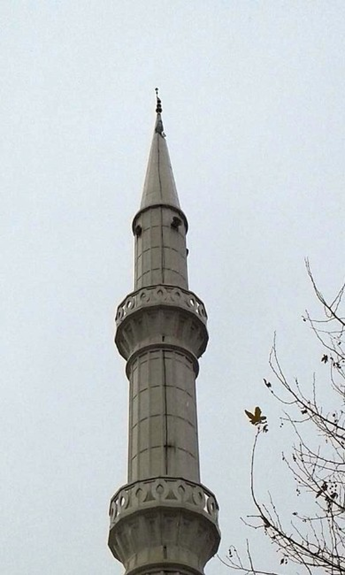 Alanya\'da Minareye Yıldırım Düştü