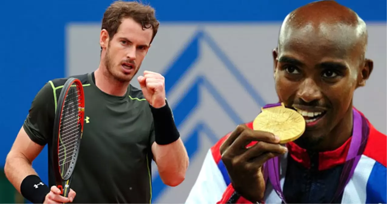 Andy Murray ve Muhammed Farah "Sir" Unvanı Aldı