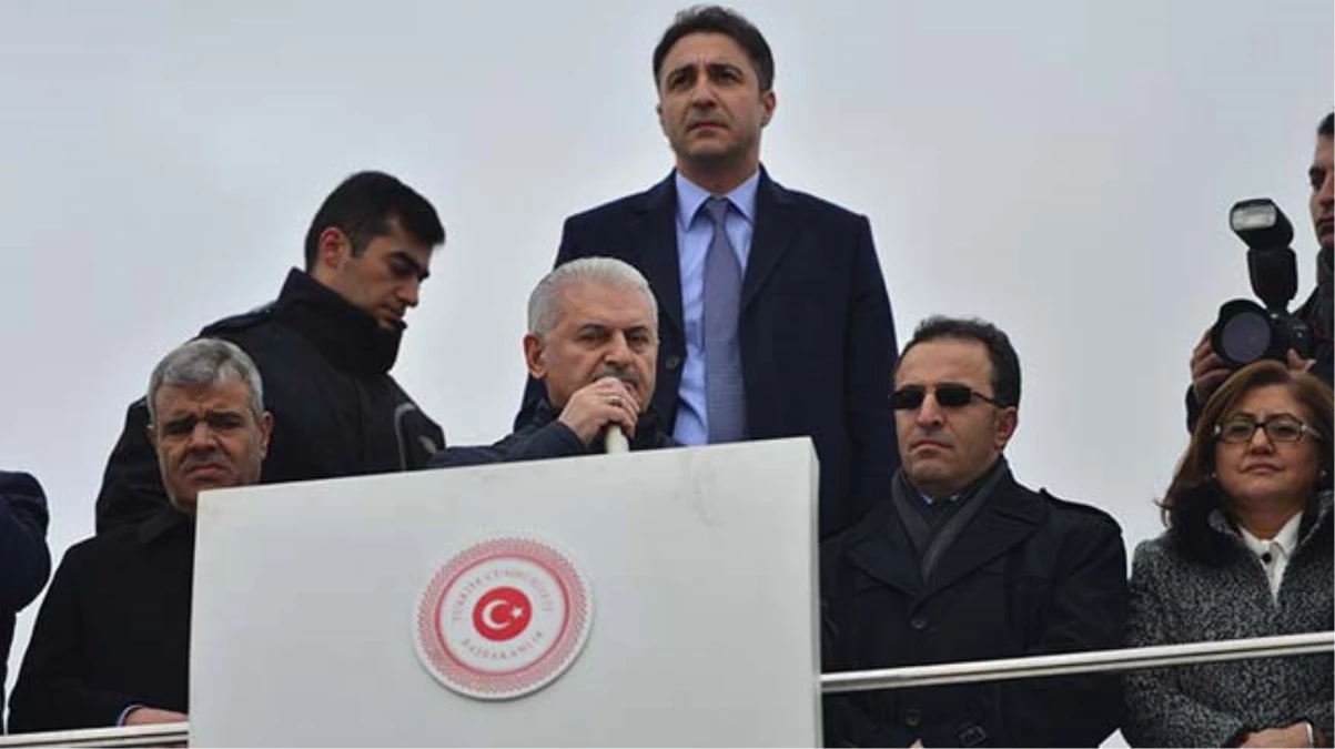 Başbakan Yıldırım Kilis\'te Halka Hitap Etti Açıklaması
