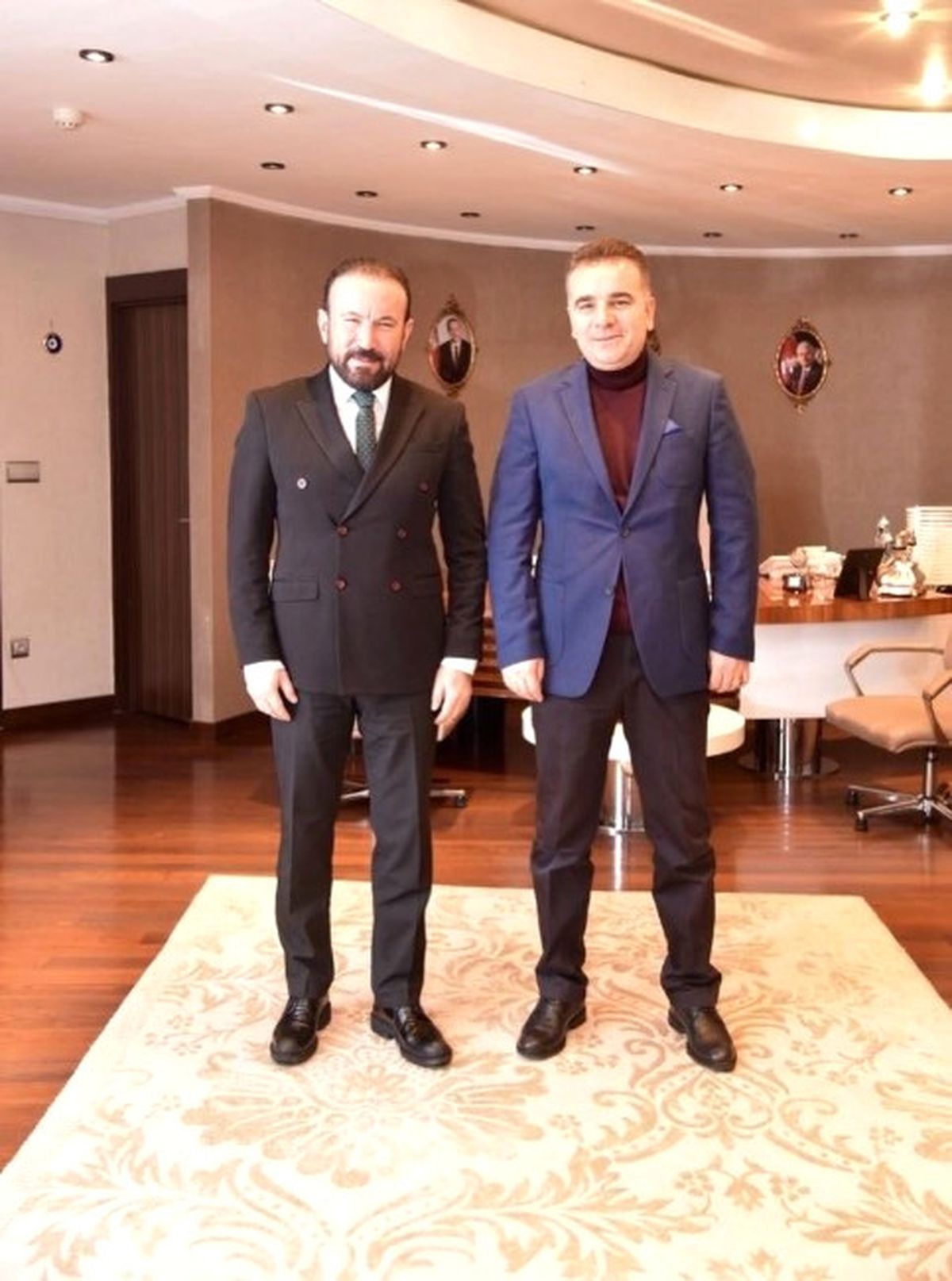 Başkan Doğan, Kızıltepe Kaymakamı Odabaş\'ı Makamında Ağırladı
