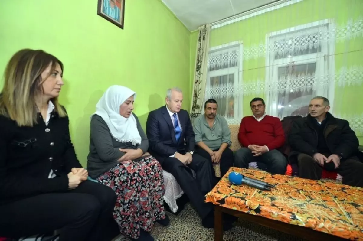 Başkan İnönü, Şehit Ailesini Yeni Yıla Girerken Yalnız Bırakmadı